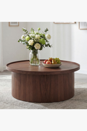 Dubový konferenčný stolík v farbe orech